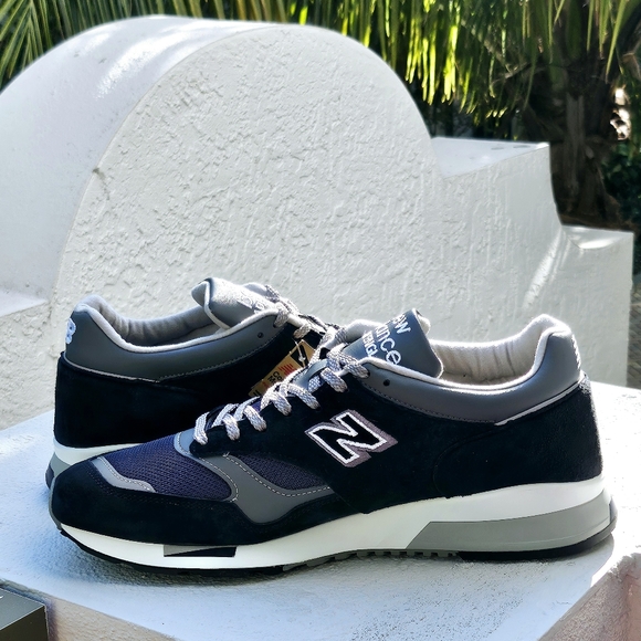 Size 11 - New Balance 1500 Made in England 'Navy Blazer/Smoked Pearl' - Picture 3 of 10